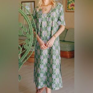Tuckernuck Bouquet de fleurs Neauville Caftan size Small